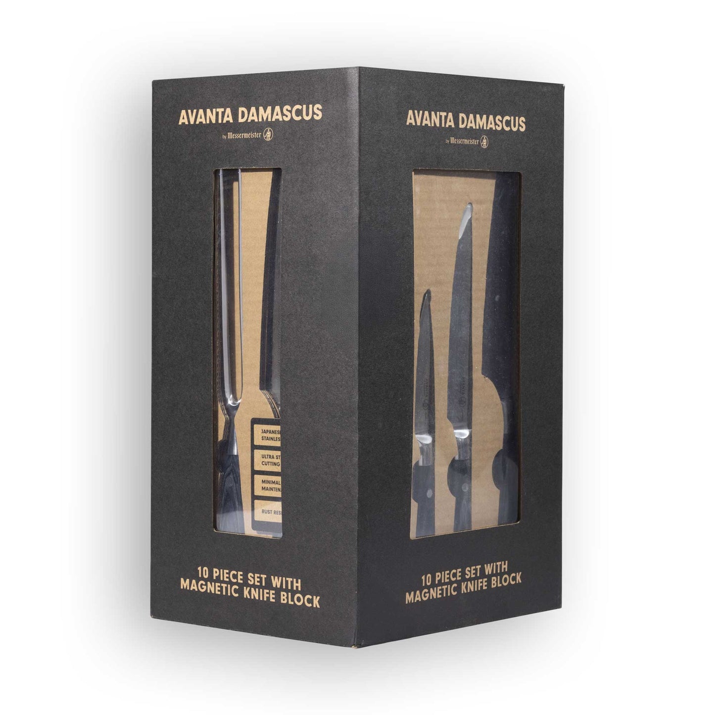 Avanta Damascus Block Set - 10 Piece