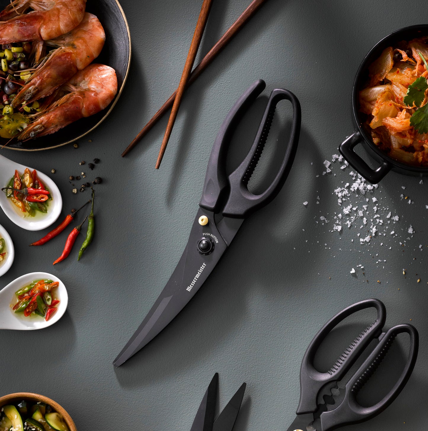 Drukknop 25 cm Pluimveischaar