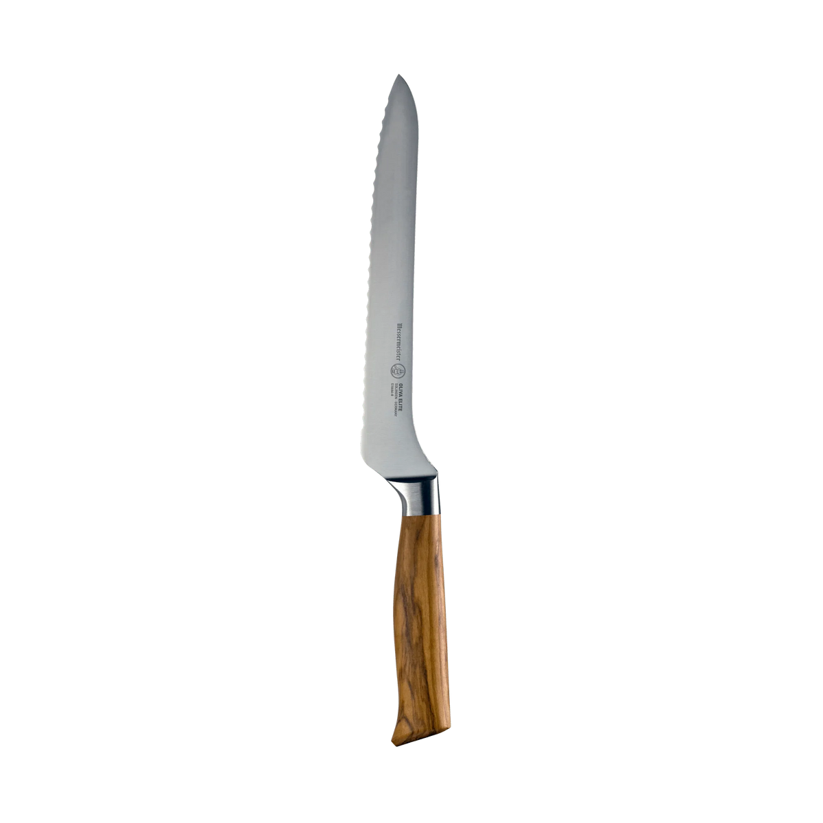 Oliva Elite Scalloped Offset Knife - 20 cm