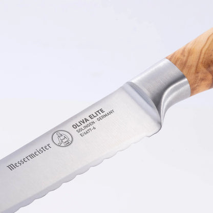 Oliva Elite Reversed Scalloped Utility Knife - 15 cm