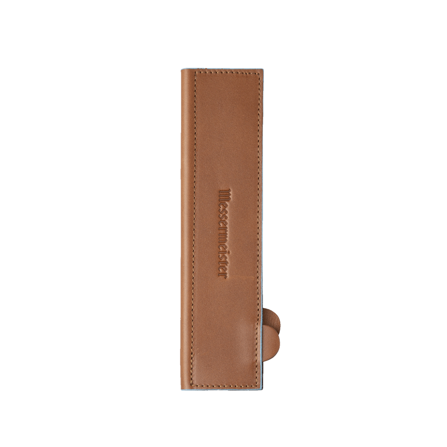 SADDLE BROWN MAGNETIC LEATHER EDGE-GUARD - 21 CM