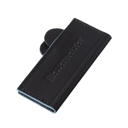 BLACK MAGNETIC LEATHER EDGE-GUARD - 10 CM
