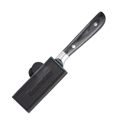 BLACK MAGNETIC LEATHER EDGE-GUARD - 10 CM