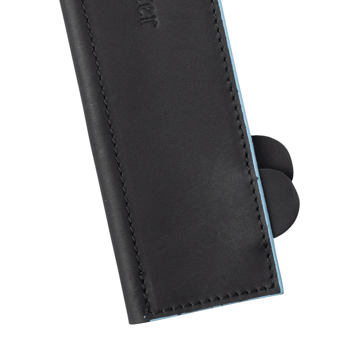 BLACK MAGNETIC LEATHER EDGE-GUARD - 26 CM