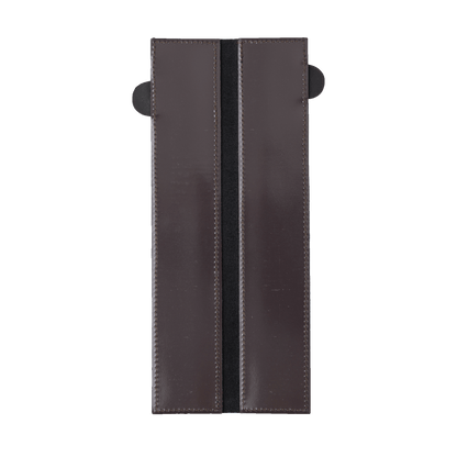 BLACK MAGNETIC LEATHER EDGE-GUARD - 26 CM