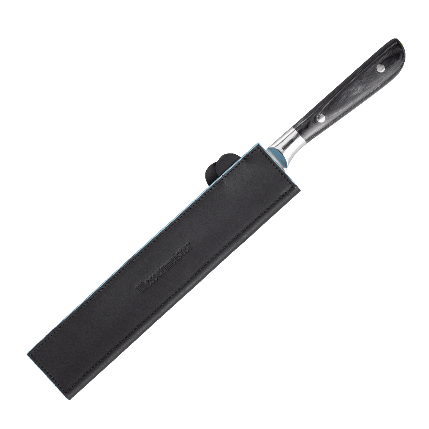 BLACK MAGNETIC LEATHER EDGE-GUARD - 26 CM