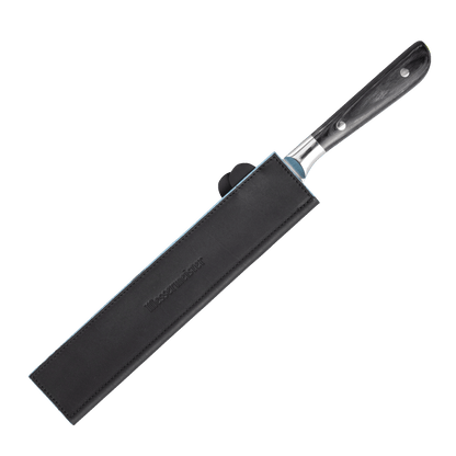 BLACK MAGNETIC LEATHER EDGE-GUARD - 26 CM