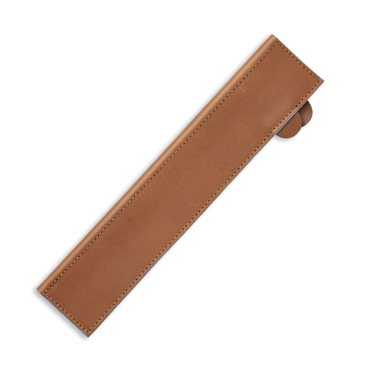 SADDLE BROWN MAGNETIC LEATHER EDGE-GUARD - 26 CM