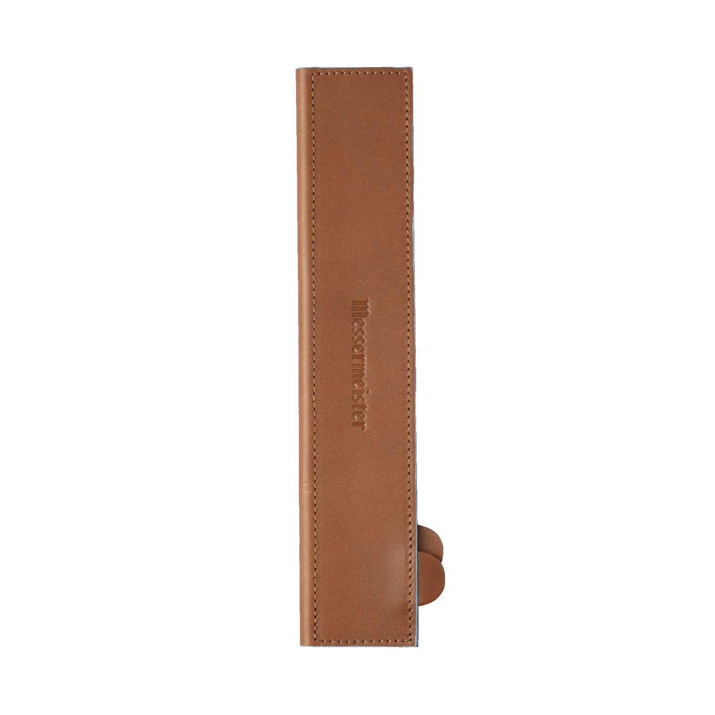 SADDLE BROWN MAGNETIC LEATHER EDGE-GUARD - 26 CM