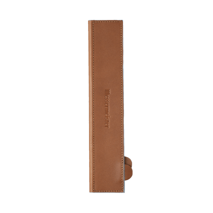 SADDLE BROWN MAGNETIC LEATHER EDGE-GUARD - 26 CM