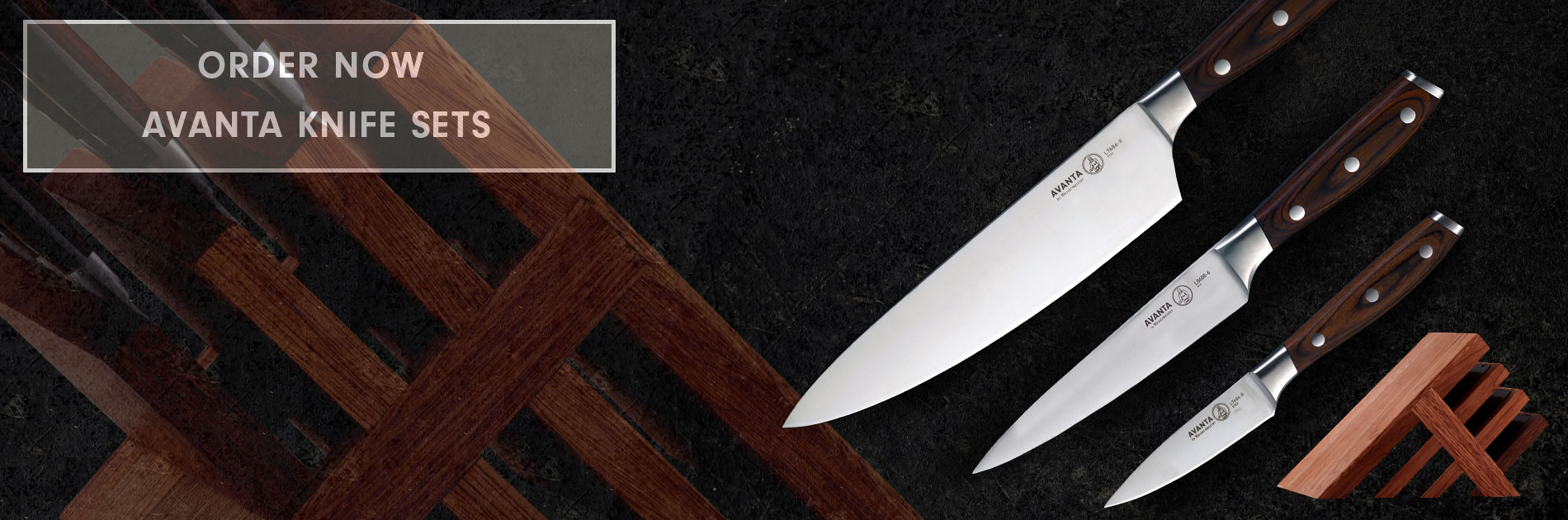Messermeister Avanta Stainless Steel Cook's Knife Set 6 pc 